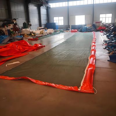 Birim başına 20m uzunluk Silt Perde Kauçuk malzemesi % 25 Performans için uzatma