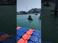 Kolay Yapılandırma Kimyasal korozyona dayanıklı PE Pontoonlar Mükemmel Dayanıklılığa Sahip