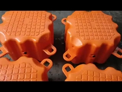 Çeşitli kombinasyonlar için mavi PE Pontoon Küpleri Kimyasal ve korozyona dayanıklı