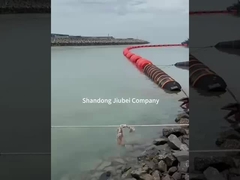 Polyetilen boru yüzücü kullanan uzun ömür, darbe direnci, turuncu renkli yüzerlik > 150N