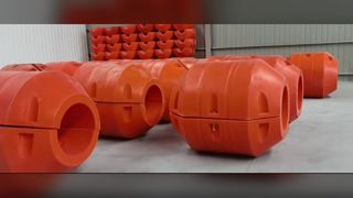 Tarama ve Deniz Güvenliği için HDPE Boru Şamandırası