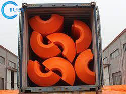 12in 14in 16in Dock Plastik Tarama HDPE Boru Satılık Offshore Boru Hattı Yüzer