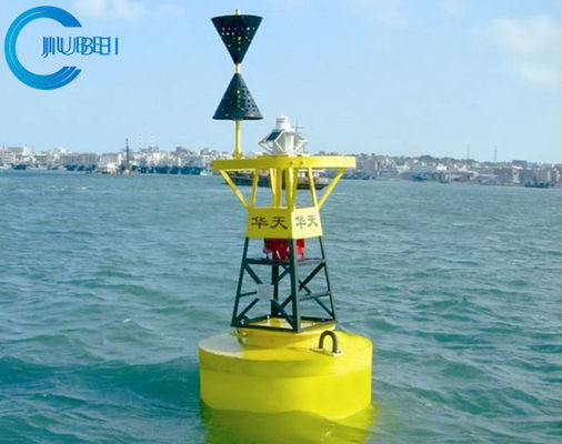 Polietilen Köpük Dolgulu Şamandıralar Demirleme Deniz Kardinal İşaret Şamandırası Seyir Kapalı Hücre