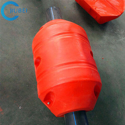 Dredge Hdpe Boru Şamandıraları Polietilen Köpük Şamandıra Orta Yoğunluk Ön İzoleli 300mm