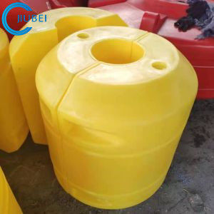 Kombine Boru Hattında Duba HDPE Boru Şamandıra Tarama PE PU Cam Elyaf Köpük Dolgulu Şamandıra