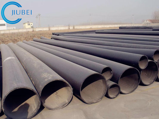 Cevher Bulamacı 2000mm Aktarmak İçin Aşınmaya Dayanıklı Çelik Boru Madenciliği Kauçuk Kaplı Boru Hatları