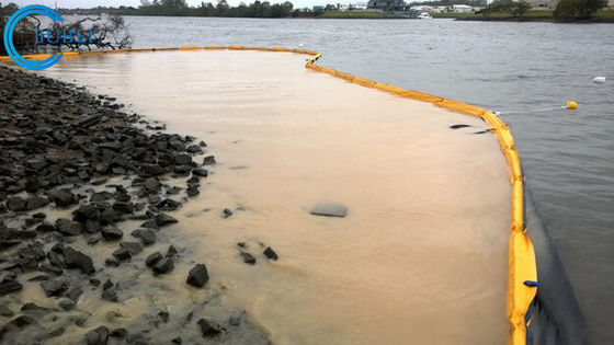 Su Yüzer Sediment Perde Bölme Geçirgen Silt Perde Suda Bulanıklık Kontrolü