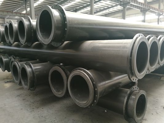 Kum Pompası Tarak Gemisi Emme Boru Hattı Tarama Siyah Uhmwpe Boru Çapı Büyük