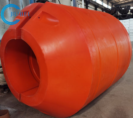 UHMWPE / HDPE Boru Şamandıraları İç Çap 355mm PU Köpük Dolgulu