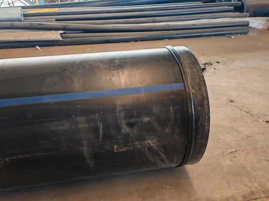 Yüksek Yoğunluklu Köpük Dolgulu Tarama HDPE Boru DN900 Tarama Ekipmanları Olarak Yüzer Havuz