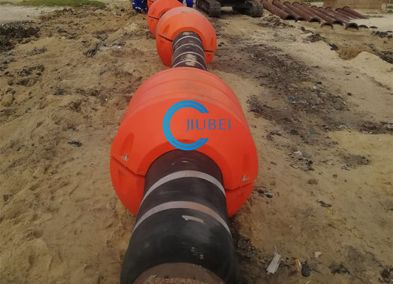Deniz / Nehir / Göl Ağır Hizmet Tipi UV Dirençli Tarama Borusu Boşaltma Boru Hattı İçin Şamandıra Yakaları