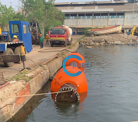 Yüzer Deniz Tarama Boru Hattı İçin Özel Boyutlu PU HDPE Boru Floater