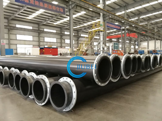 Yumuşak Yüzey UHMWPE boru çıkartma üretimi, ISO9001 sertifikası dahil olmak üzere cıvatalar ve fındıklarla