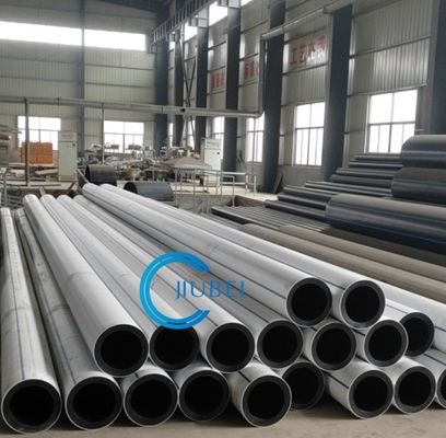 5.8/11.8m Her Uzunlukta HDPE boru Dredging Özel Çaplı Mükemmel Çarpışma Direnci