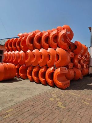 PE yüzen malzemesi HDPE boru yüzeyi silindir bağlantısı fındıkları ve yıkayıcıları ile