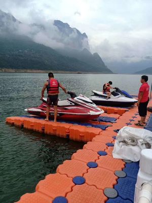 Küp Tipi PE Ponton / Köprü için Plastik Yüzen Ponton