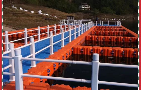 Küp Tipi PE Ponton / Köprü için Plastik Yüzen Ponton