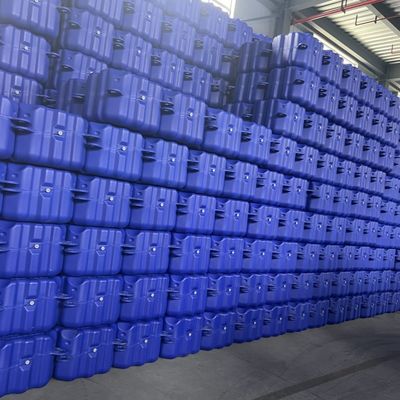 Çok yönlü Modüler Mavi PE Pontoon UV Dirençli Sabit Yüzen Platformlar