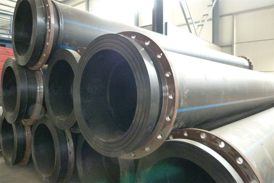 5.8/11.8m Uzunluk HDPE boruları mükemmel esneklik kolay kurulum sıcaklık aralığı -60-80 derece