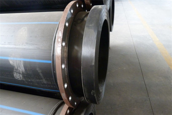 5.8/11.8m Uzunluk HDPE boruları mükemmel esneklik kolay kurulum sıcaklık aralığı -60-80 derece