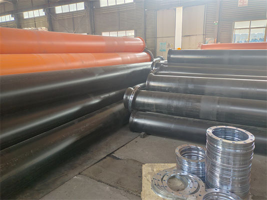 1-12m Uzunluk UHMWPE boru Düz akış verimliliği için ultra yüksek moleküler ağırlıklı polietilen