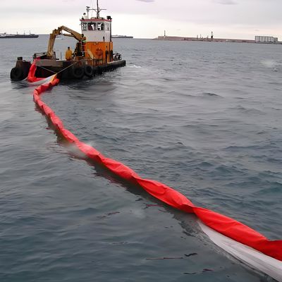 Birim başına 20m uzunluk Silt Perde Kauçuk malzemesi % 25 Performans için uzatma