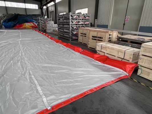 Erozyon Kontrolü Silt Perde % 25 Uzunluk 60-130KN/m Çekim dayanıklılığı PVC / Kauçuk malzemesi