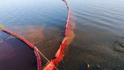 Deniz Kırılma İnşaat Havuz/Göl Yönetimi Acil Sızıntılara Yanıt Verme Zincirleri Kurulum Yöntemi 20m/birim Silt Perde