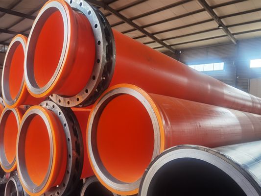 Hafif ve kimyasal korozyona dayanıklı kolay nakliye için korozyona dayanıklı HDPE borusu