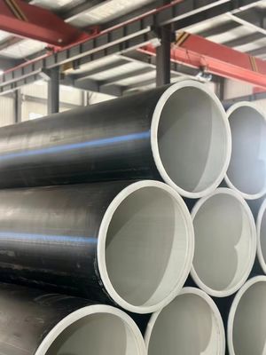 Düşük bakım ve uzun vadeli tasarruf Su temini HDPE boruları ve boğazları